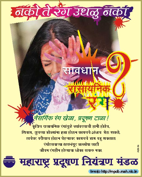 how to control pollution in holi