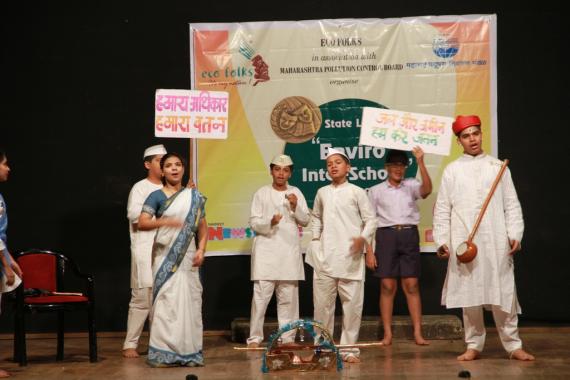 School Children were participated in Inter School Drama Competition.