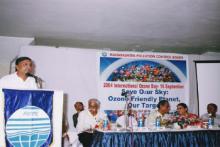 International Day for Preservation of Ozone Layer was celebrated by MPCB on 16th Sept, 2004