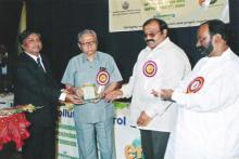 Life Time Achievement Award Mr. D.R.Rasal - Ex. Member Secretary was felicitated with Life Time Achievement Award by Mr. Suresh Deshmukh â€“ Board Member. From left - Dr. D. B. Boralkar â€“ Member Secretary, Mr. D.R. Rasal â€“ Ex. Member Secretary, Suresh Deshmukh â€“ Board Member & Mr. Rajeshwar Neture â€“ Board Member